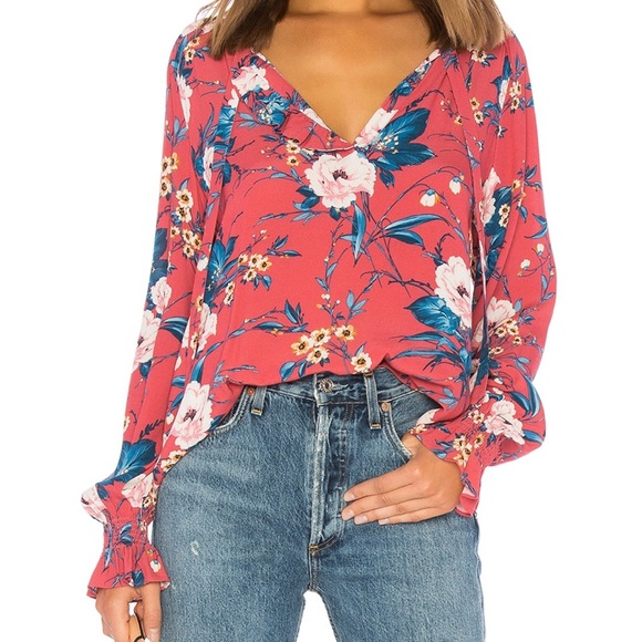 Sanctuary Tops - Sanctuary Leighton Floral Blouse